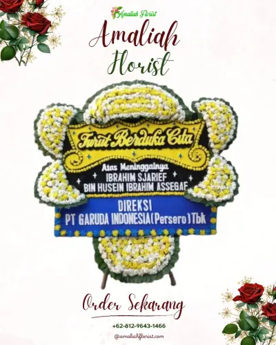 Papan Bunga Duka di Sucinaraja